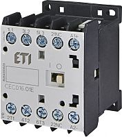 Контактор миниатюрный CEC 16.01-24V DC (16A, 7,5kW, AC3) | код 004641107 | ETI