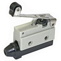 Выключатель путевой рычажный с роликом RUICHI AZ-7121, ON-(ON), SPDT, IP64, 10 А, 250 В, 15 мОм, пластик | код 61781 | Ruichi