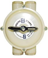 Переключатель пакетный ПП 2-100/Н2 М2 пл. 56 (100А, пластмассовый корпус, IP56) (ЭТ) | код ET002530 | Электротехник