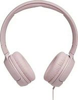 Гарнитура накладные JBL Tune 500 1.187м розовый проводные оголовье (JBLT500PINK) | код 1934851 | JBL