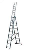 Лестница трехсекционная универсальная с допфункцией CORDA 3х11 | код 13422 | KRAUSE