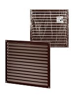 Решетка металл. усиленная 350х350, коричневая, с покрытием полимерной эмалью, TDM | код SQ1807-0734 | TDM