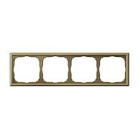 Рамка 4-м ArtGallery зол. | код GAL001604 | Systeme Electric