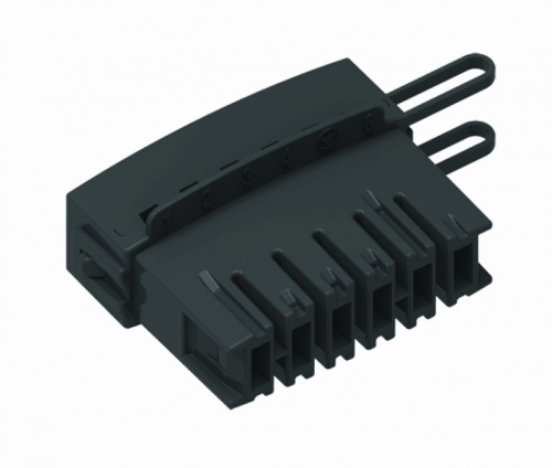 A02250606/F1 Разъём A 6-контактный под прокол изоляции, черн, шт | код A02250606/F1 | SUPU A02250606/F1 Разъём A 6-контактный под прокол изоляции, черн, шт | код A02250606/F1 | SUPU