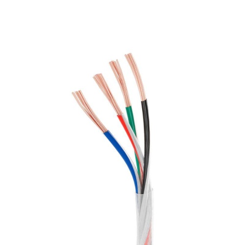 Провод питания ARL-20AWG-CLEAR-4Wire-CU-Double (4x0.75мм) (-) | код 40594 | Arlight