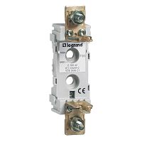 Цоколь для плавких предохранителей - размер 000/00 - 100 - 1П | код 019942 | Legrand