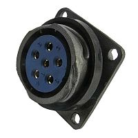 Разъём быстроразъёмный SZC FQ24-6pin ZK, 6-ти контакнтый | код 106987 | SZC