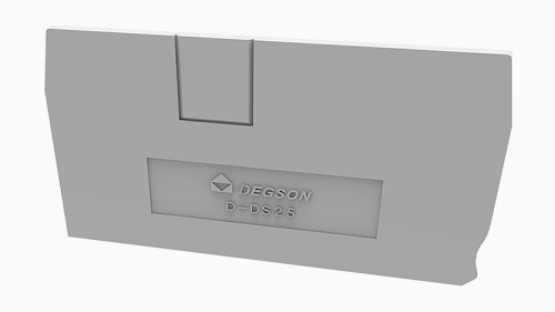 D-DS2.5-MT-01P-12-00Z(H), Концевая крышка, для DS2.5-MT, синий, шт | код 11060000758 | DEGSON