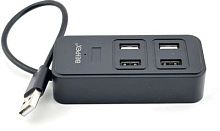 Разветвитель USB 2.0 BPH-1901T 4порт. черный | код 1992250 | NONAME
