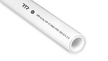 Труба PPR 20х3.4 PN25 армир. алюм. бел. (дл.2м) | код 16201 | RTP