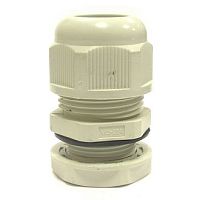 Кабельный ввод RUICHI MG25 (13-18) серый, полиамид | код 83026 | Ruichi