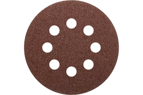 Круги абразивные шлифовальные перфорированные на ворсовой основе под ''липучку'' (Р600, 125 мм, 5шт), CUTOP Profi | код 85-628 | FIT Круги абразивные шлифовальные перфорированные на ворсовой основе под ''липучку'' (Р600, 125 мм, 5шт), CUTOP Profi | код 85-628 | FIT