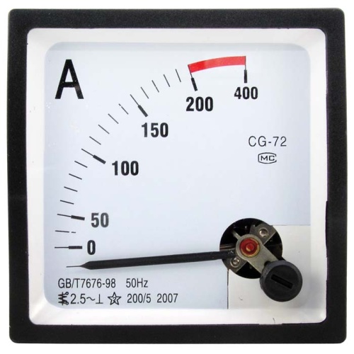 Амперметр RUICHI 200/5А 50гц (72х72) | код 63922 | Ruichi Амперметр RUICHI 200/5А 50гц (72х72) | код 63922 | Ruichi