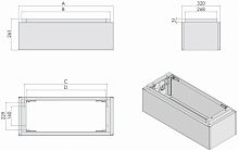 Доп. секция KVR-32 PE 26 (В262хШ265хГ320) | код 001602322 | ETI