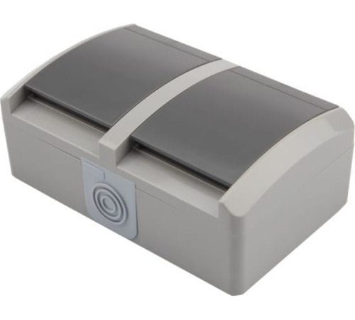 БлокОП2розеткигоризонт.INDUSTRIALсзаземл.керамикаIP54сер. | код KR-78-0614 | Kranz БлокОП2розеткигоризонт.INDUSTRIALсзаземл.керамикаIP54сер. | код KR-78-0614 | Kranz