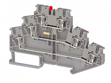 311 599, Пружинная клемма серии SRD 2,5-3FLD-110VDC (Серый) | код 0.0.0.3.11599 | KLEMSAN