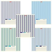 Тетрадь А5, 48 л., HATBER, скоба, линия, обложка картон, LINE (5 видов в спайке), 48Т5В2, T277744 | код 403195 | HATBER