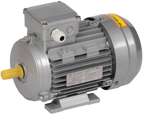 Электродвигатель асинхронный трехфазный АИР 63B4 380В 0,37кВт 1500об/мин 1081 DRIVE | код DRV063-B4-000-4-1510 | IEK