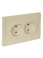 FORTE&PIANO Роз. 2-я без з/к з/ш б/к 10А FP426 ван. IEK | код FP-R20-10-1-K10 | IEK