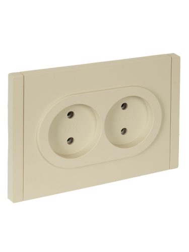 FORTE&PIANO Роз. 2-я без з/к з/ш б/к 10А FP426 ван. IEK | код FP-R20-10-1-K10 | IEK