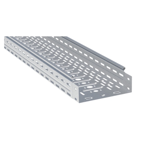 Лоток перфорированный 80х200х3000-0,8 мм | код L8020001 | EKF Лоток перфорированный 80х200х3000-0,8 мм | код L8020001 | EKF