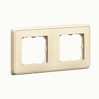 Cariva DIY Рамка 2 поста слоновая кость | код 695971 | Legrand