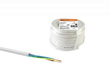 Провод ПВС 3х1 ГОСТ (бухта 10м) белый | код SQ0118-0014 | РЭМЗ ТМ