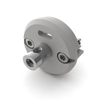 Заглушка ROUND-D30-DUAL с втулкой и отверстием (ARL, -) | код 29216 | Arlight