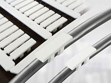 KE2-NS 4x22 (4) Маркировка защелкивающаяся на провод / 4x22мм / 1,5-2,5 мм2, 815841 | код 0.0.0.8.15841 | KLEMSAN