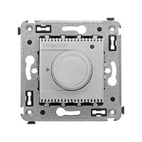 Термостат для теплых полов в стену, Avanti, Закаленная сталь | код 4404163 | DKC