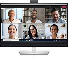 Монитор Dell 27 C2722DE черный IPS LED 8ms 16:9 HDMI M/M Cam матовая HAS Piv 350cd 178гр/178гр 2560x1440 60Hz DP 2K USB 8.8кг | код 1866173 | DELL