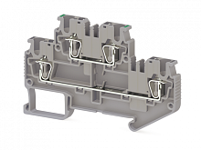 311 509, Пружинная клемма серии SRD 2,5-FN (Серый) | код 0.0.0.3.11509 | KLEMSAN
