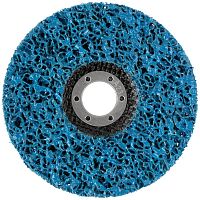 Диск зачистной полимерный CNS, синий, посадочный диаметр 22,2 мм, 125 мм | код 39612 | FIT