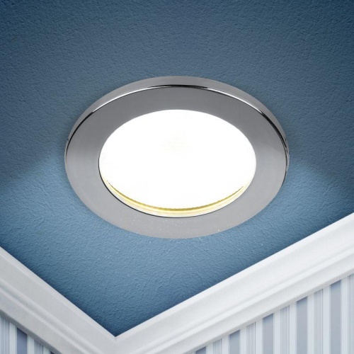 Светильник KL95 CH GX53 встраиваемый влагозащищенный IP44 хром | код Б0055811 | Эра Светильник KL95 CH GX53 встраиваемый влагозащищенный IP44 хром | код Б0055811 | Эра