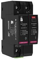 Двухполюсное УЗИП класса испытаний II комбинированного типа серии БЛИЦ Т, В-Т2 М 275/1+1 С | код В02 013 | Hakel