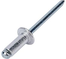 Заклёпки алюминиевые 4,8х16 мм, 50 шт. Вихрь, , Шт | код 73/9/6/8 | ВИХРЬ