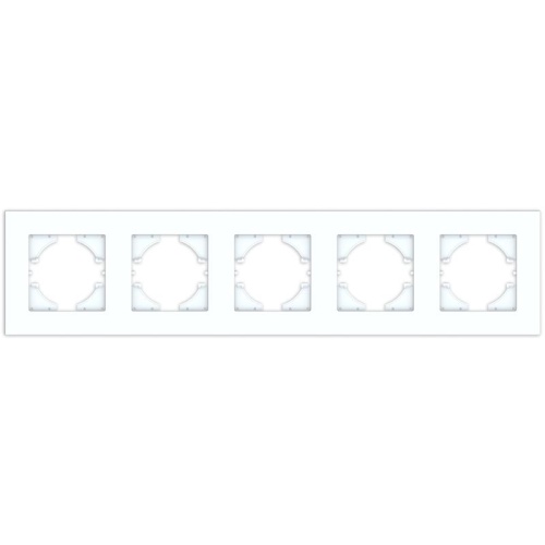 Рамка 5-местн City бел. | код С1115-001 | GUSI