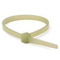 Хомут P4.6 устойчивый к высоким температурам, оливковый 7,6x370 | код 25227SRT | DKC