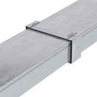 Комплект для обеспечения степени защиты IP44 в местах соединения секций лотков 400х50, цинк-ламель | код SIP00540HDZL | DKC