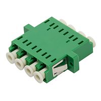 Адаптер оптический LANMASTER LC, SM/APC, корпус SC дуплекс, квадро | код LAN-4LCS-AM-APC | LANMASTER