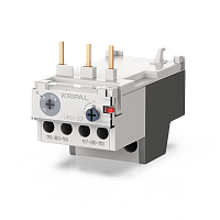 Реле тепловой перегрузки UKH-22, It=12_18A, 1NO+1NC, CLASS 10A, прямой монтаж для UKC(D)-9_22 | код UKH-22-18 | Kripal