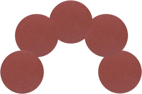 Круги шлифовальные сплошные (липучка), алюминий-оксидные, 125 мм, 5 шт Р 100 | код 39655 | FIT фото 5