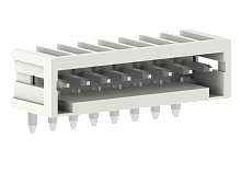 435310 Вилки на плату MCS горизонт. шаг 3.5мм, 10 конт., бел., шт | код 435310 | SUPU