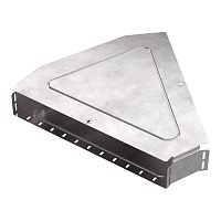 Угол горизонтальный 45 градусов с крышкой Стандарт 600х100 Промрукав | код PR16.0621 | ПРОМРУКАВ