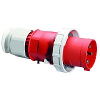 Вилка кабельная 125A, 4р(3P+PE), 6h, 400V, IP67, Bals | код 2195 | Bals