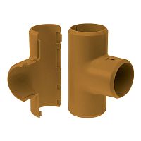 Тройник разборный бук d16 мм (5шт/500 шт уп/кор) Промрукав | код PR13.0255 | ПРОМРУКАВ