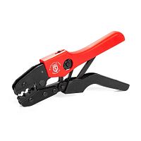 Пресс-клещи CTK-18 (КВТ) Кримпер для обжима разъемов телевизионных кабелей RG 6, RG 58, RG 59, RG 62 | код 85446 | КВТ