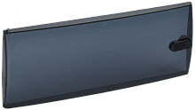 TEKFOR Дверца для корп. пласт. ЩРН(В)-П-12 IP41 черн. пр IEK | код TF-KP12D-DV-12-K02 | IEK