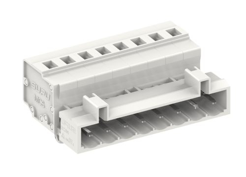 450909/030 Вилка каб. MCS горизонт., с монтаж.ножками шаг 5.0мм, 9 конт., сер., шт | код 450909/030 | SUPU 450909/030 Вилка каб. MCS горизонт., с монтаж.ножками шаг 5.0мм, 9 конт., сер., шт | код 450909/030 | SUPU