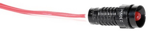 Лампа сигнальная LS LED 5 R 230 (5мм, 230V AC, красная) | код 004770805 | ETI Лампа сигнальная LS LED 5 R 230 (5мм, 230V AC, красная) | код 004770805 | ETI